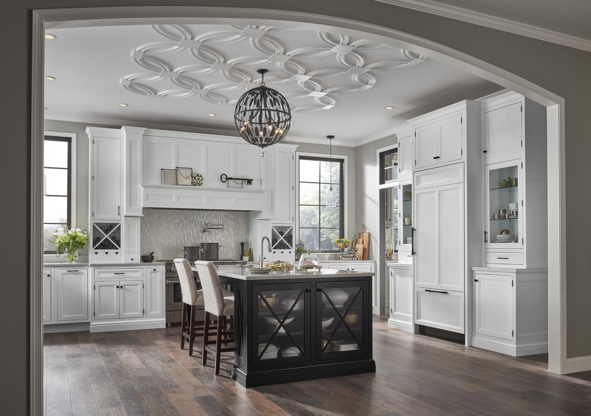 Yorktowne designed kitchen showroom