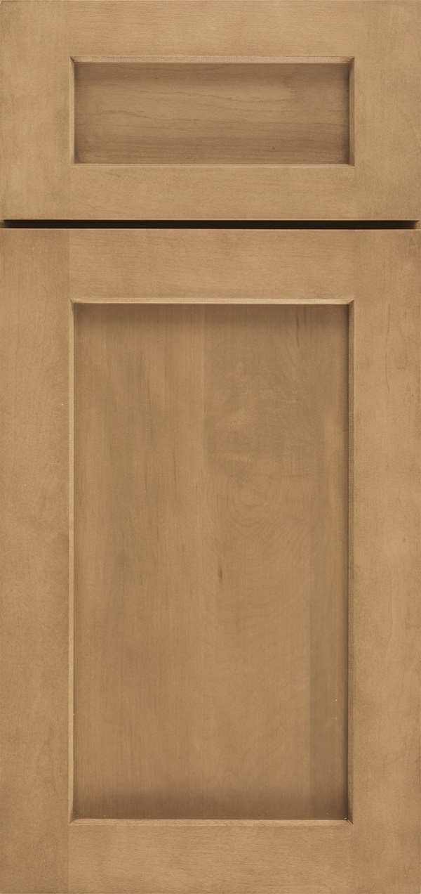 Benson 5pc Maple Reverse Raised Panel Cabinet Door Desert