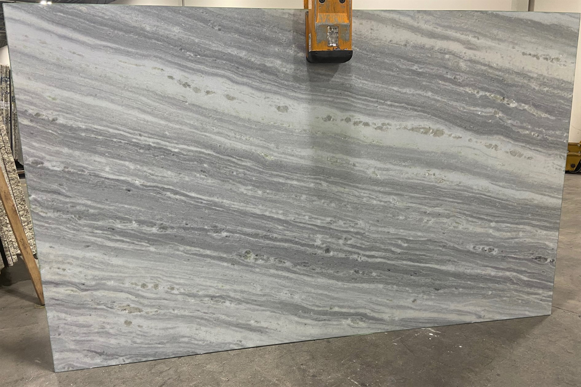 Classic grey marble countertop