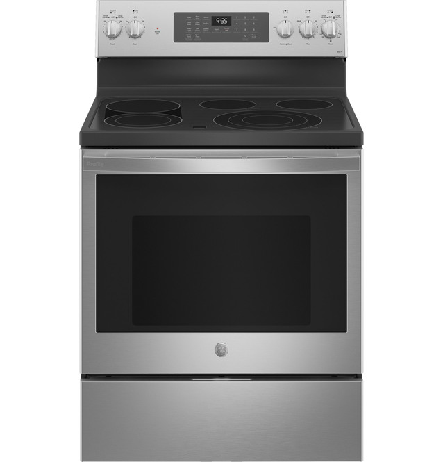 GE 30 inch free standing electric convection range