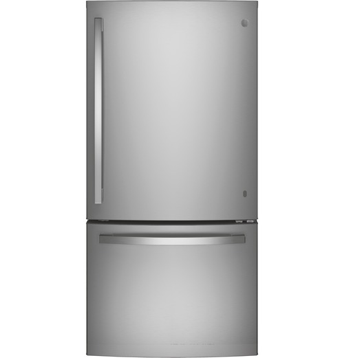 GE Energy Star refrigerator with bottom freezer drawer