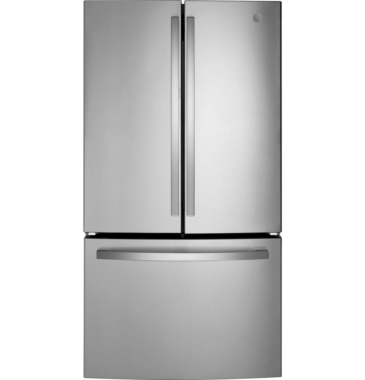 GE Energy Star fingerprint resistant french door refrigerator