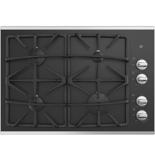 GE built in glass on glass cooktop