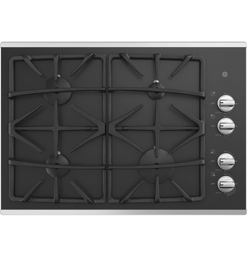 GE built in glass on glass cooktop
