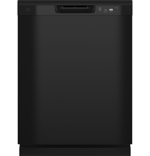 GE dishwasher with front controls