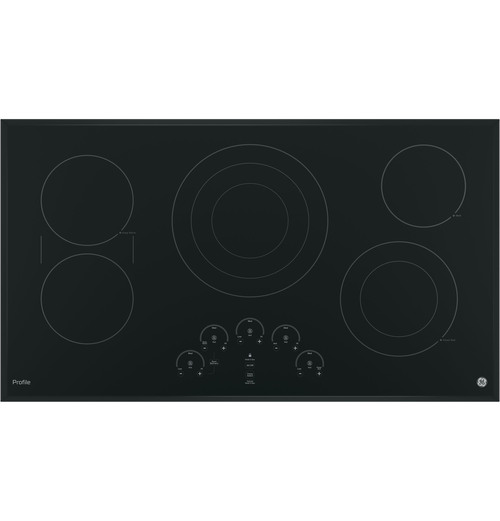 GE built-in touch control cooktop