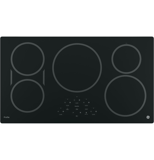 GE built-in touch control induction cooktop