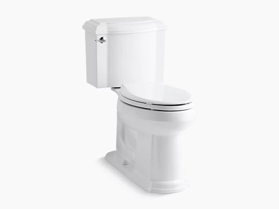 Kohler devonshire white toilet