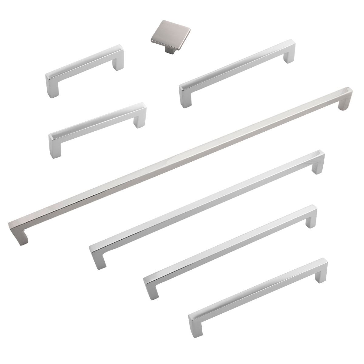 Skylight polished nickel drawer accessories