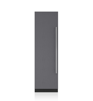 Sub zero 24 inch designer column refrigerator and freezer