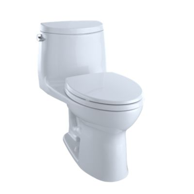 TOTO ultramax white toilet