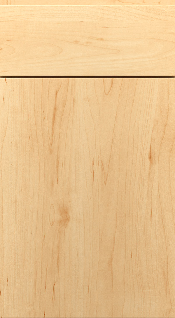 Chalet Maple Slab Cabinet Door Natural