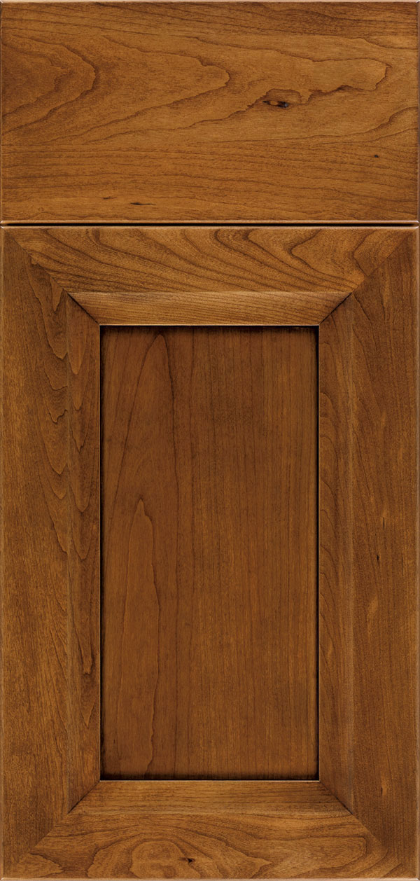 Cayhill Cherry Reversed Raised Panel Cabinet Door Nutmeg Onyx