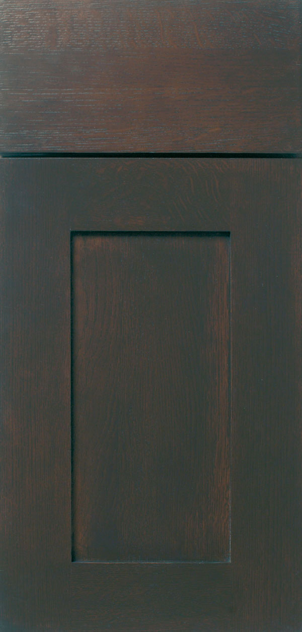 Monterey Quartersawn Oak Truffle Cabinet Door
