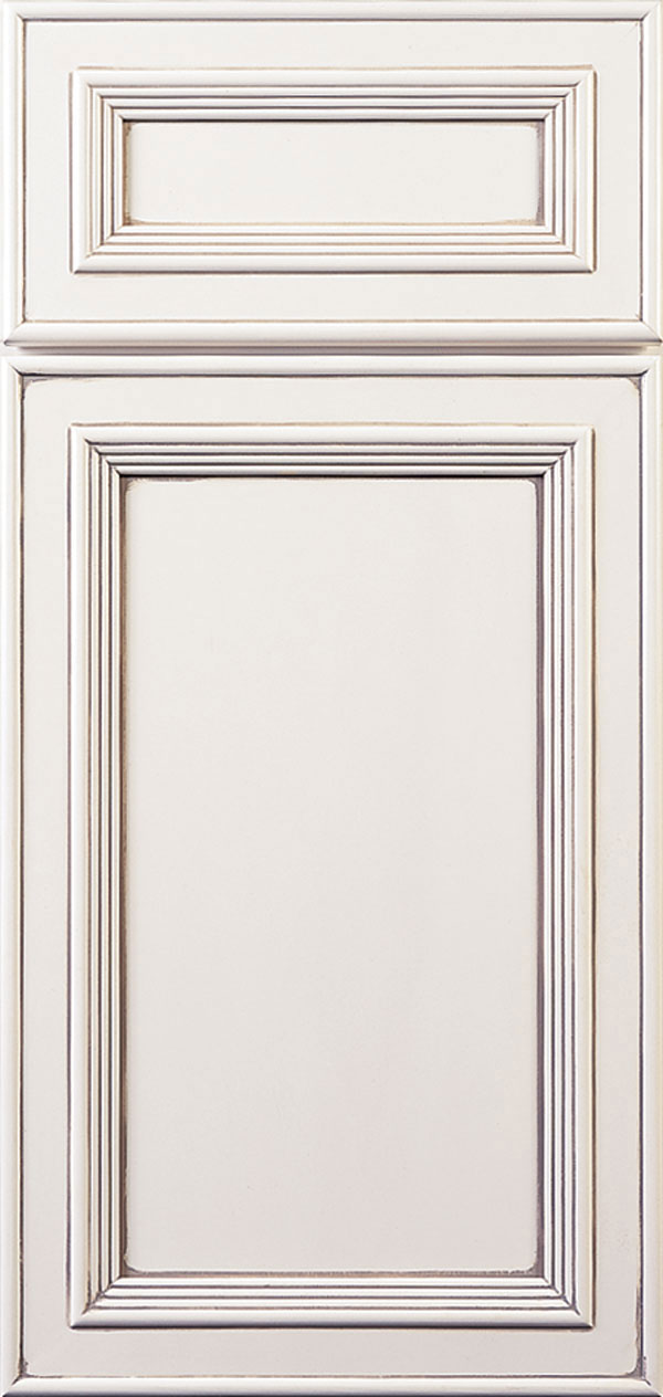 Salona Maple Pearl Pewter Flat Panel Cabinet Door