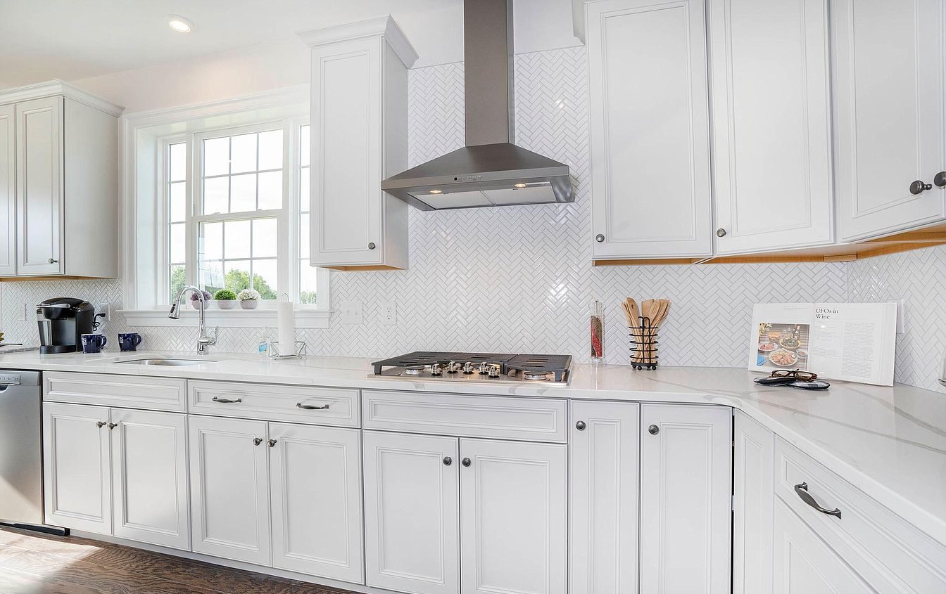 white kitchen cupboards